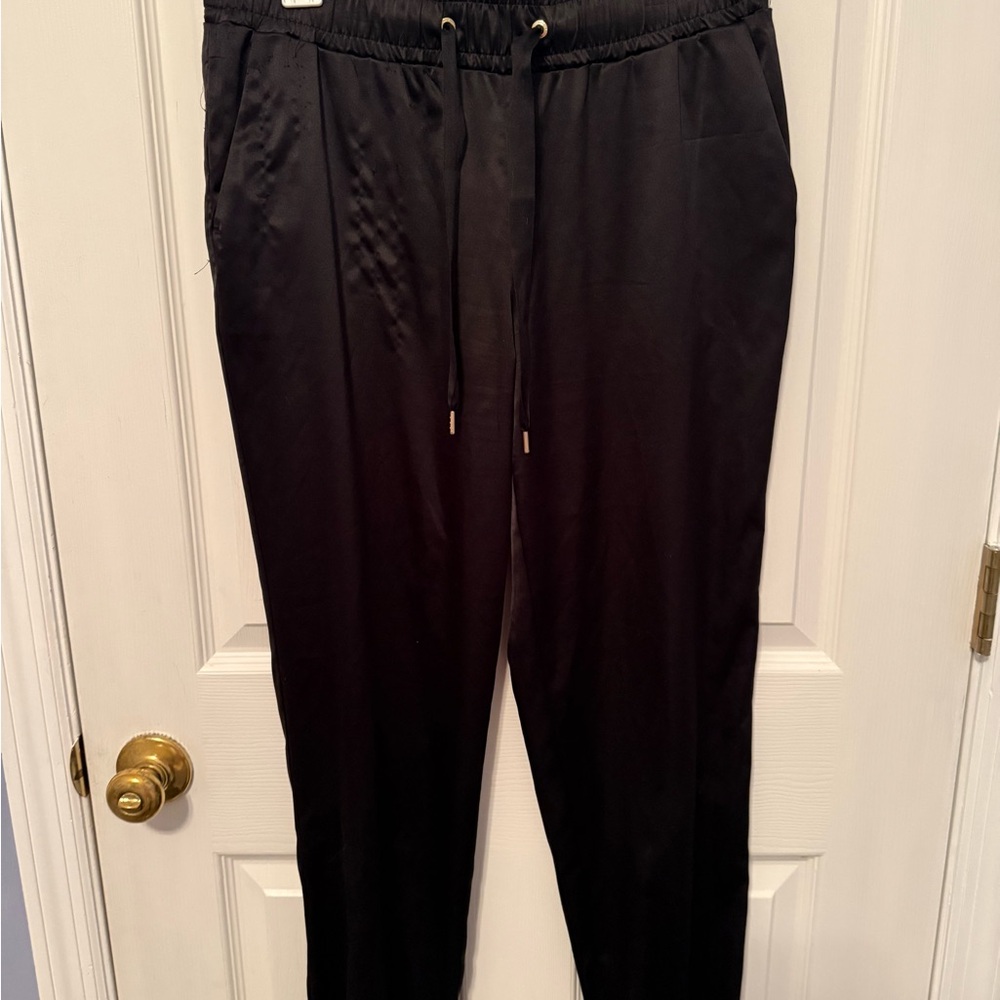 Lilly Pulitzer Black Drawstring Joggers